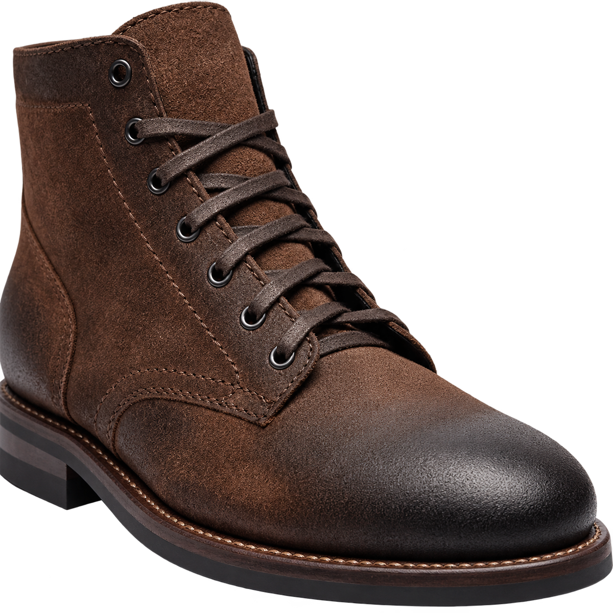 President boot in Mocha suede