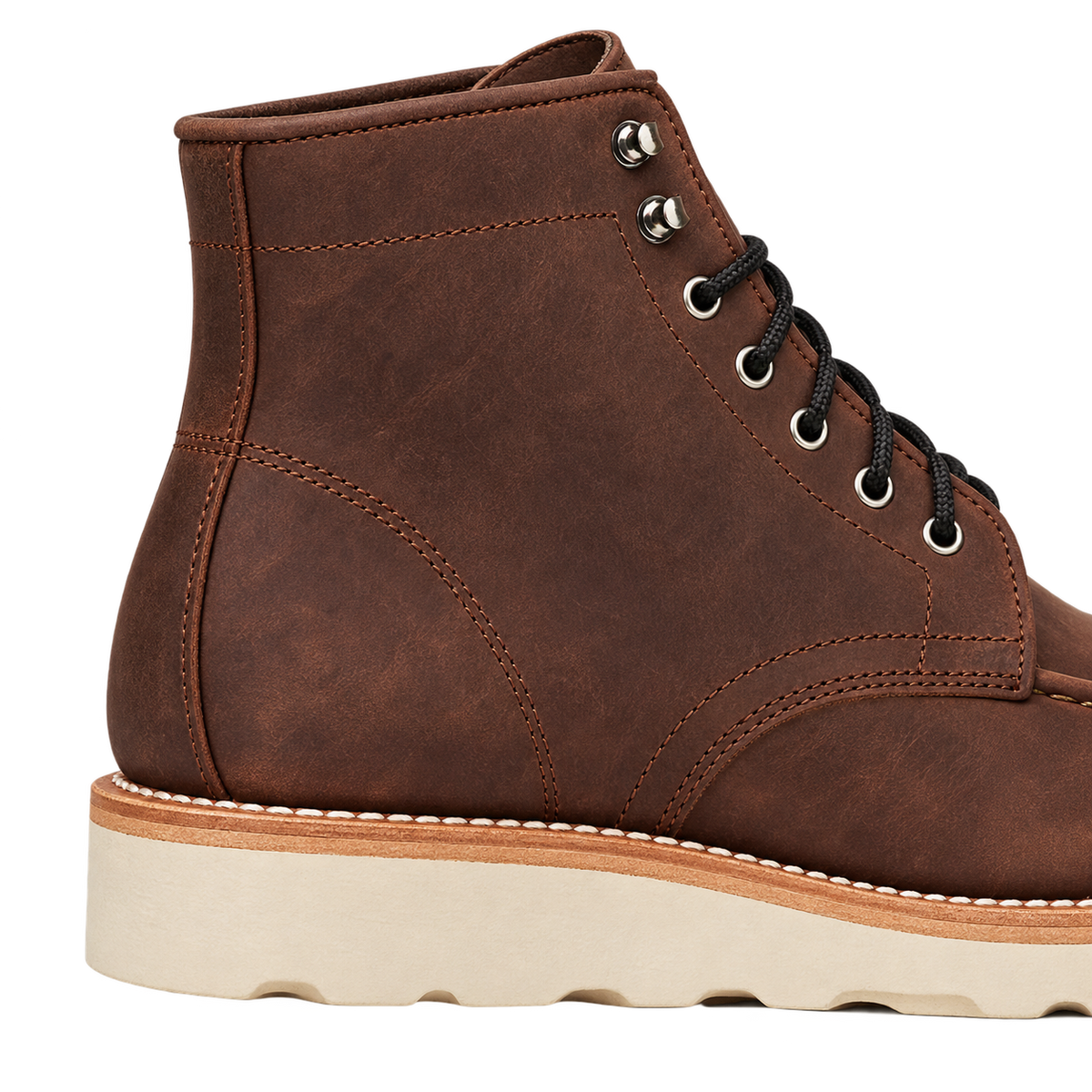 Diplomat moc toe boot in Arizona Adobe leather